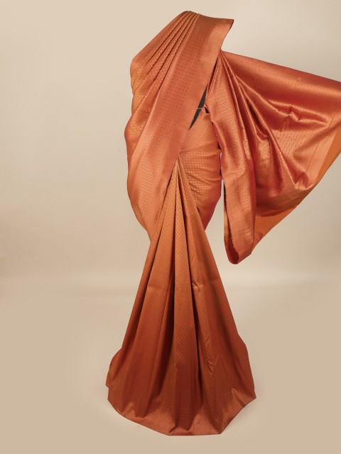 

Pothys Rust Woven Design Pure Silk Saree