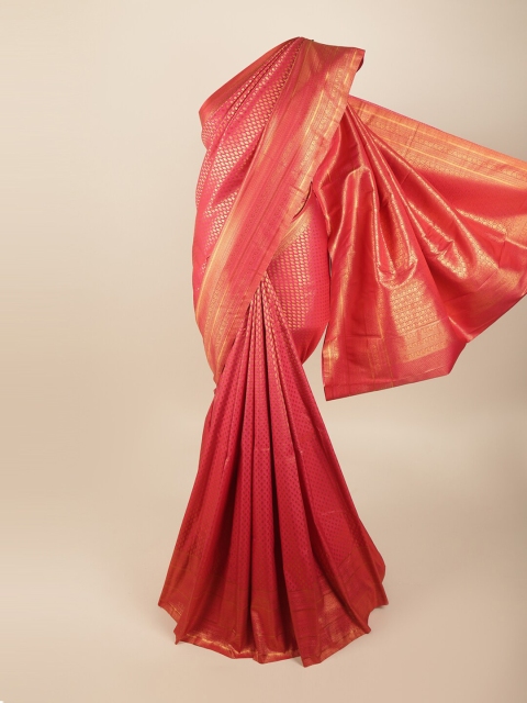 

Pothys Red & Gold Ethnic Motifs Zari Art Silk Saree
