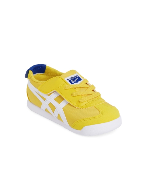 

Onitsuka Tiger Kids Yellow Printed Sneakers