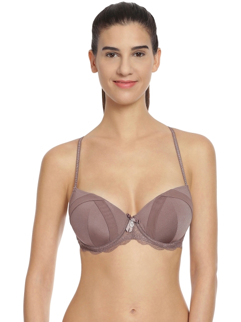 

Soie Taupe Medium-Coverage Balconette Bra FB-522