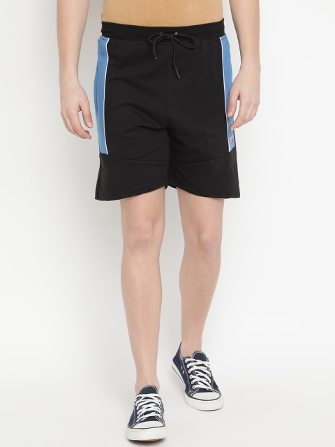 

V2 Value & Variety Men Black Regular Shorts