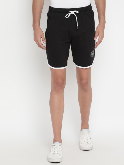 

V2 Value & Variety Men Black Regular Shorts