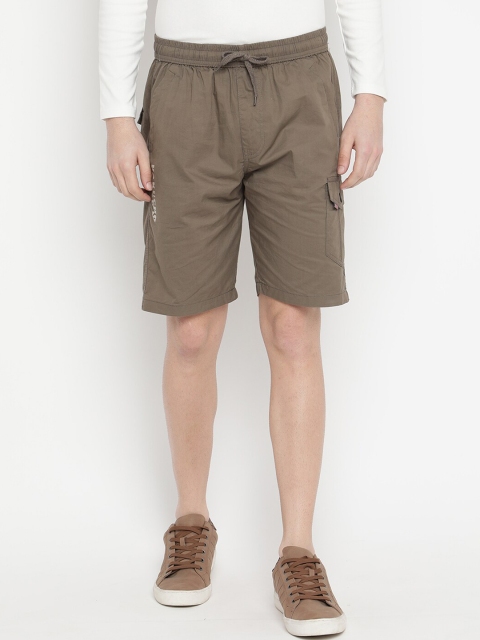 

V2 Value & Variety Men Grey Cotton Cargo Shorts