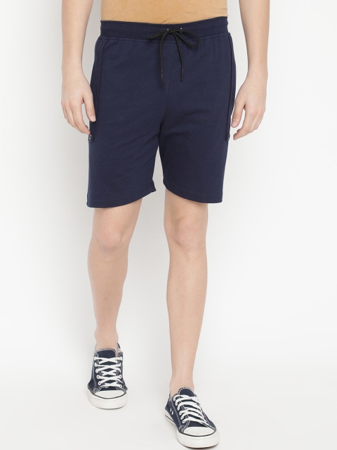 

V2 Value & Variety Men Navy Blue Sports Shorts