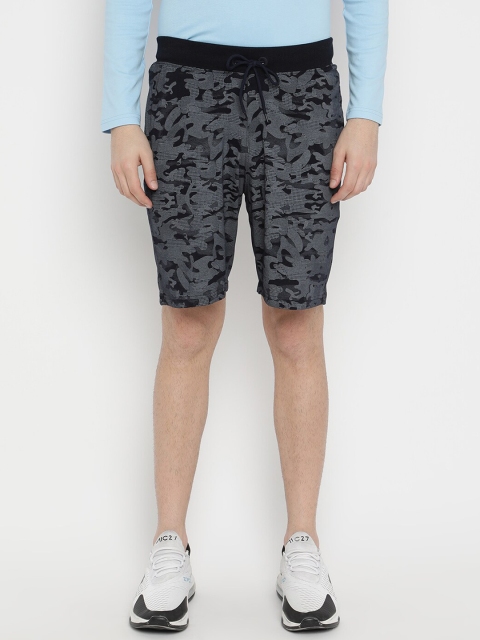 

V2 Value & Variety Men Navy Blue Printed Regular Shorts