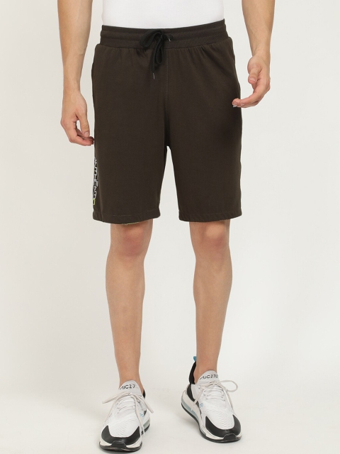 

V2 Value & Variety Men Olive Green Regular Shorts
