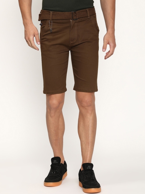 

V2 Value & Variety Men Brown Cotton Regular Shorts