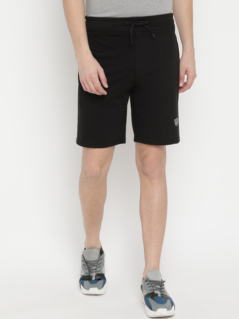

V2 Value & Variety Men Black Regular Shorts