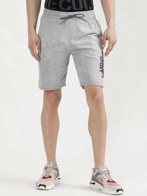 

V2 Value & Variety Men Grey Melange Sports Shorts