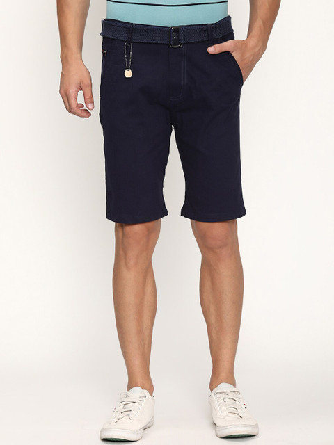 

V2 Value & Variety Men Navy Blue Cotton Regular Shorts