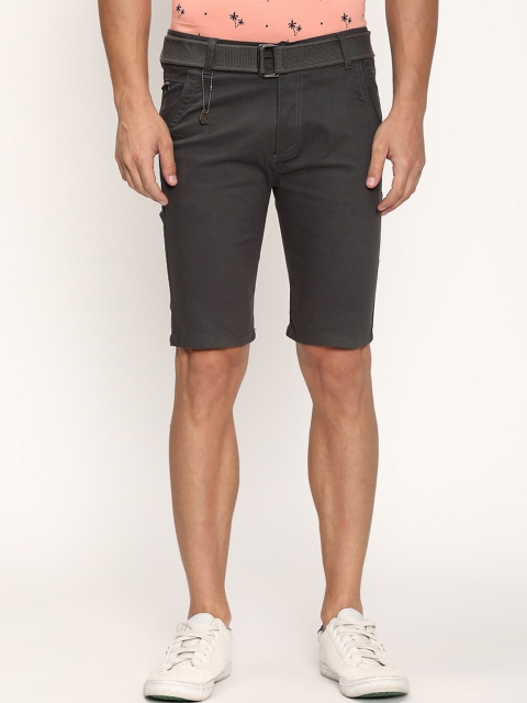 

V2 Value & Variety Men Charcoal Grey Regular Shorts