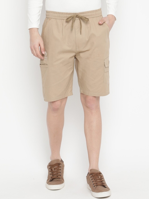 

V2 Value & Variety Men Beige Cargo Shorts