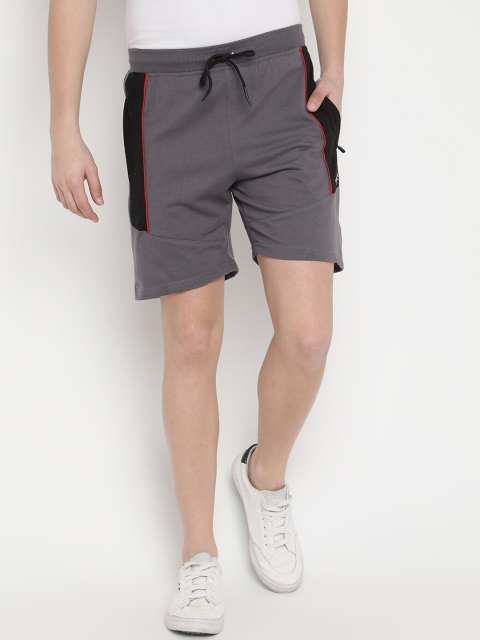 

V2 Value & Variety Men Grey Regular Shorts