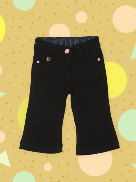 

U.S. Polo Assn. Kids Girls Black Bootcut Jeans