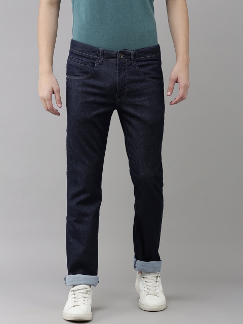 

VAN HEUSEN DENIM LABS Men Blue Slim Fit Low-Rise Stretchable Jeans