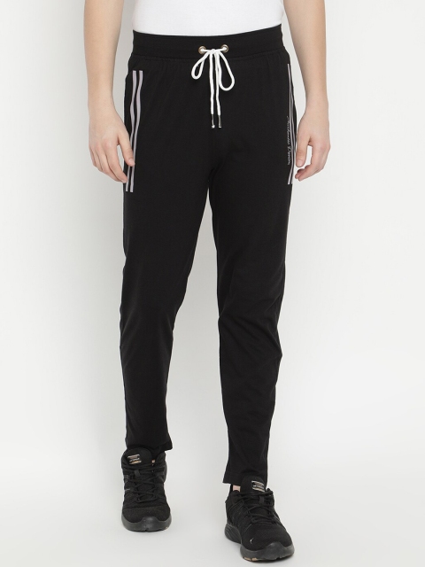 

V2 Value & Variety Men Black Solid Lounge Pants