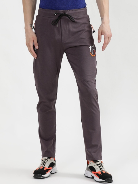 

V2 Value & Variety Men Grey Printed Cotton Track Pants