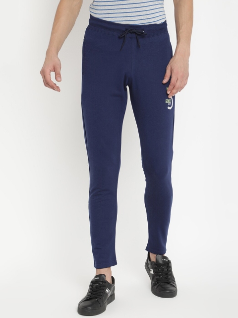 

V2 Value & Variety Men Navy Blue Printed Cotton Track Pants