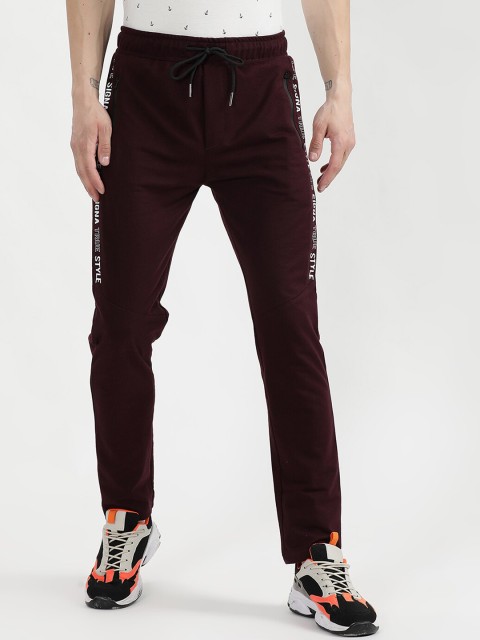 

V2 Value & Variety Men Maroon Printed Lounge Pants