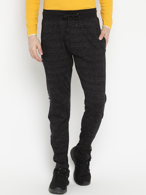 

V2 Value & Variety Men Black Printed Cotton Track Pants