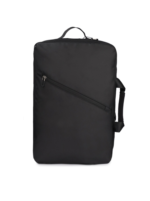 

THE CLOWNFISH Unisex Black Solid Waterproof Laptop Bag