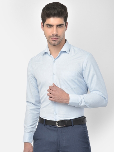 

Richlook Men Blue Opaque Formal Shirt