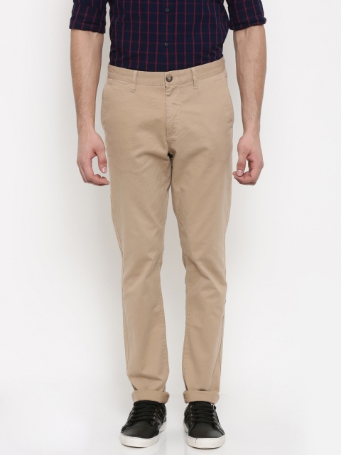 

U.S. Polo Assn. Men Beige Solid Chinos