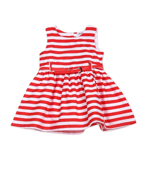 

Donuts Red & White Striped Dress