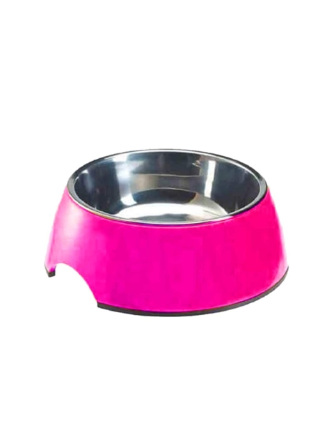 

Emily pets Pink Solid Pet Melamine Bowl Feeder
