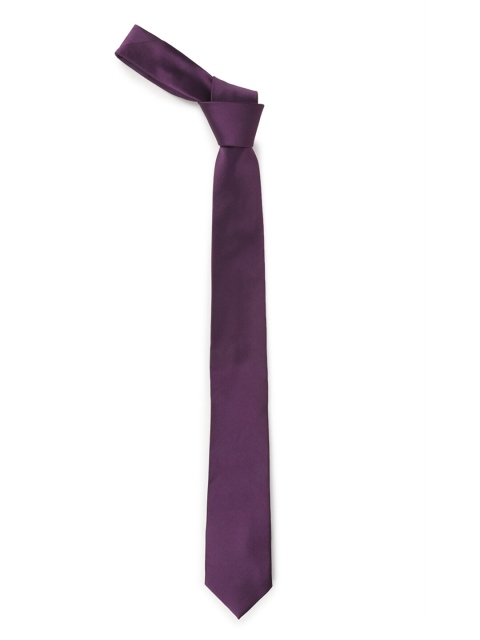 

Van Heusen Men Purple Skinny Tie
