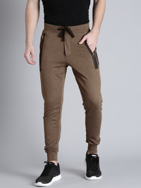 

Kook N Keech Men Brown Solid Joggers
