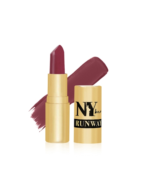 

NY Bae Matte Lipstick Runway Range Maroon - Insider Look 6