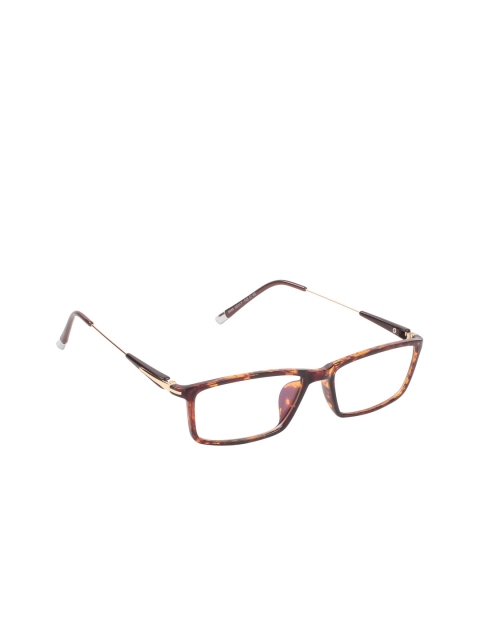 

Gold Berg Unisex Brown Printed Rectangular Frames GB9080_C02