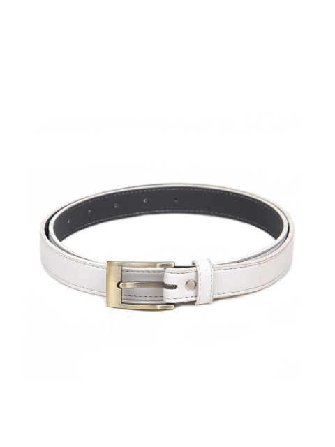 

Espana Women White Textured PU Belt