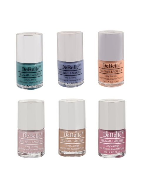 

DeBelle Pack of 6 Nail Polish, Multi