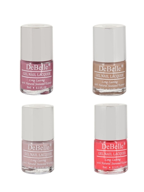 

DeBelle Set Of 4 Pastel Nail Polish, Multi