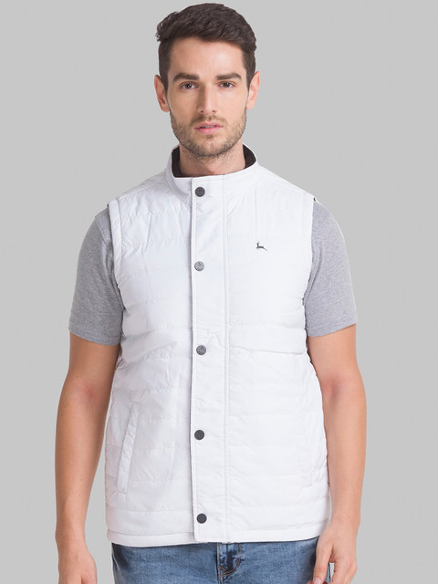 

Parx Men White Puffer Jacket