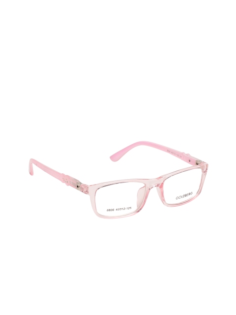 

Gold Berg Unisex Pink Rectangular Frames GB8806_C8