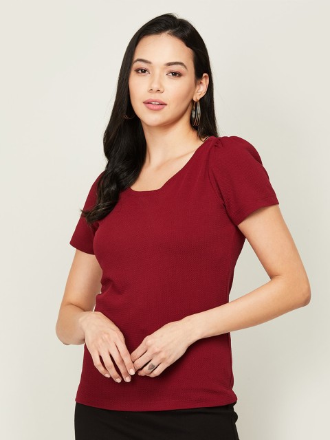 

CODE by Lifestyle Women Red Regular Top