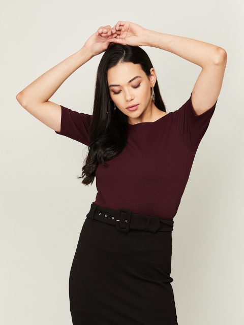 

CODE by Lifestyle Women Red Regular Top