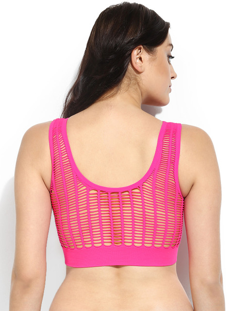 

Da Intimo Pink Full-Coverage Bralette DI-692