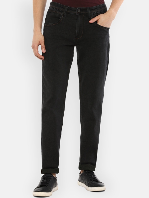 

VAN HEUSEN DENIM LABS Men Black Slim Fit Jeans