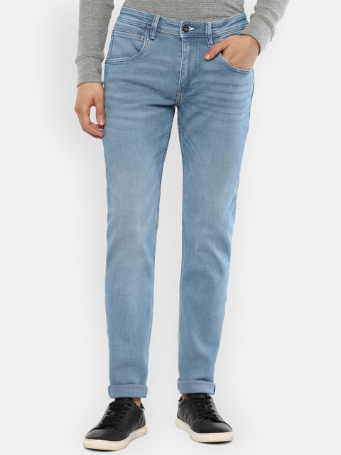 

VAN HEUSEN DENIM LABS Men Blue Slim Fit Jeans