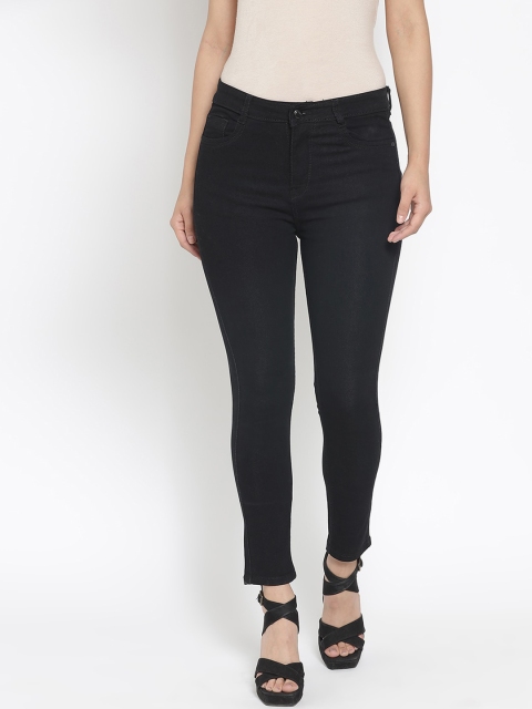 

MARC LOUIS Women Black Slim Fit Jeans