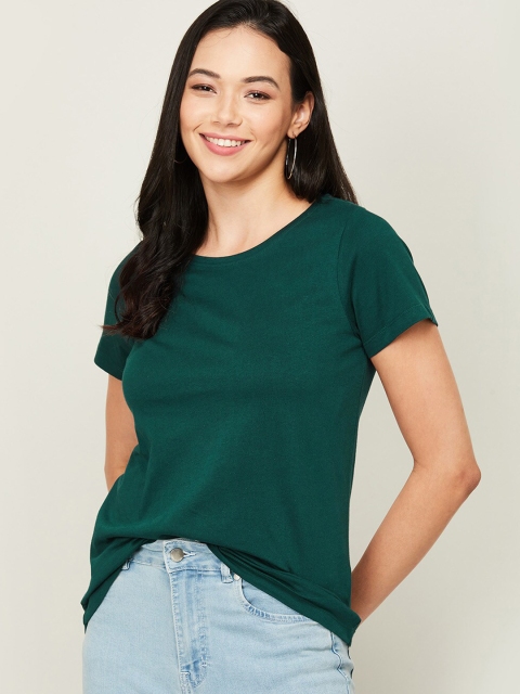 

Fame Forever by Lifestyle Green Regular Top