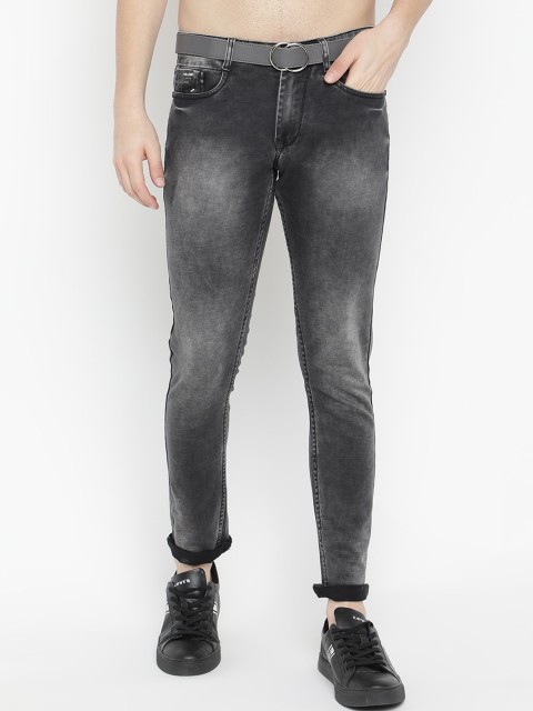 

V2 Value & Variety Men Grey Heavy Fade Jeans