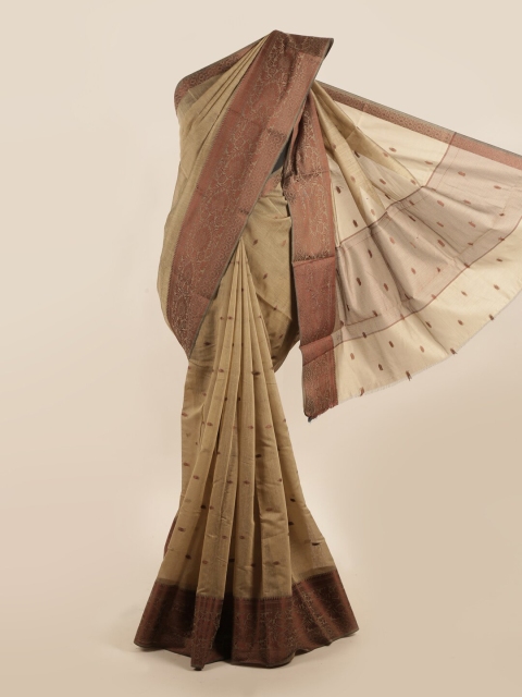 

Pothys Brown Woven Design Saree