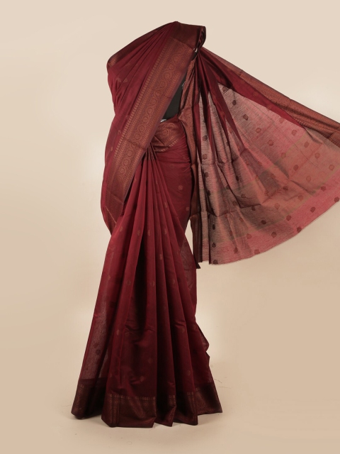 

Pothys Maroon Woven Design Saree
