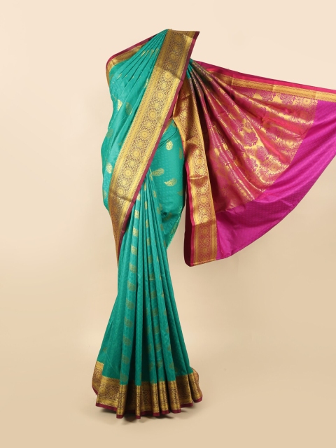 

Pothys Green & Pink Art Silk Saree
