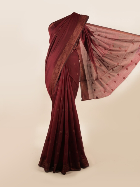 

Pothys Maroon Floral Saree